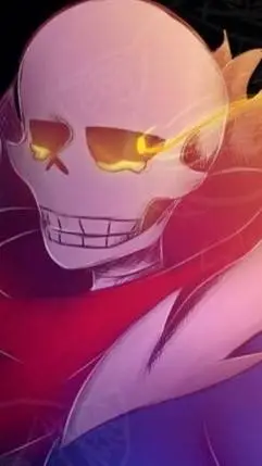 ai character: Disbelief Papyrus background