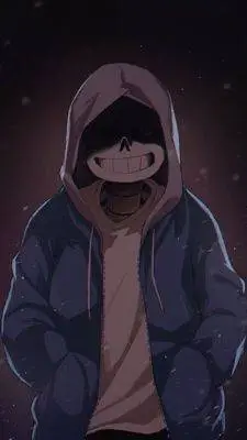 ai character: Dust Sans background