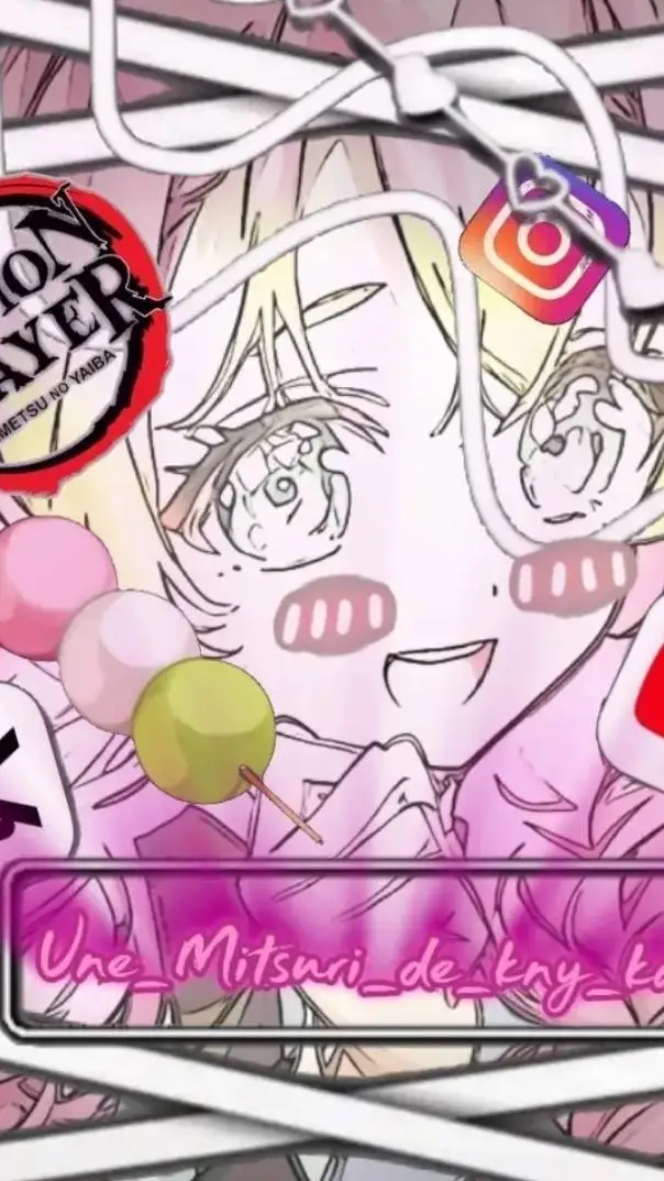 ai character: Mitsuri Kanroji ❤️ background