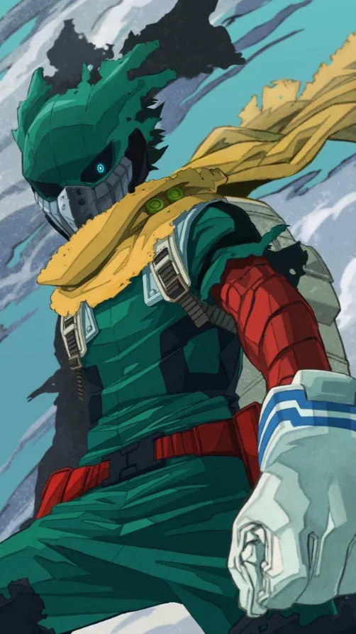 ai character: Vigilante Deku background