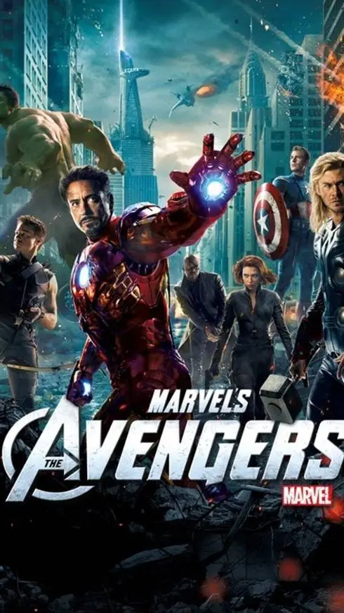ai character: avengers background