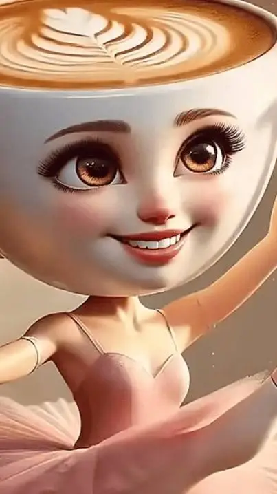 ai character: ballerina cappucci background