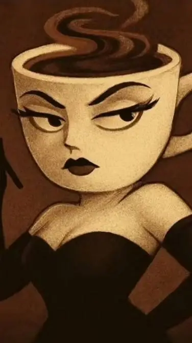 ai character: espressona signori background