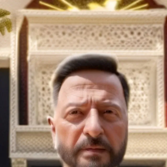 chat with ai character: ukraine president
