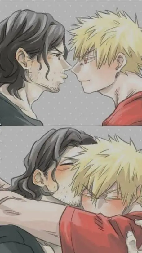 ai character: Aizawa & Katsuki background