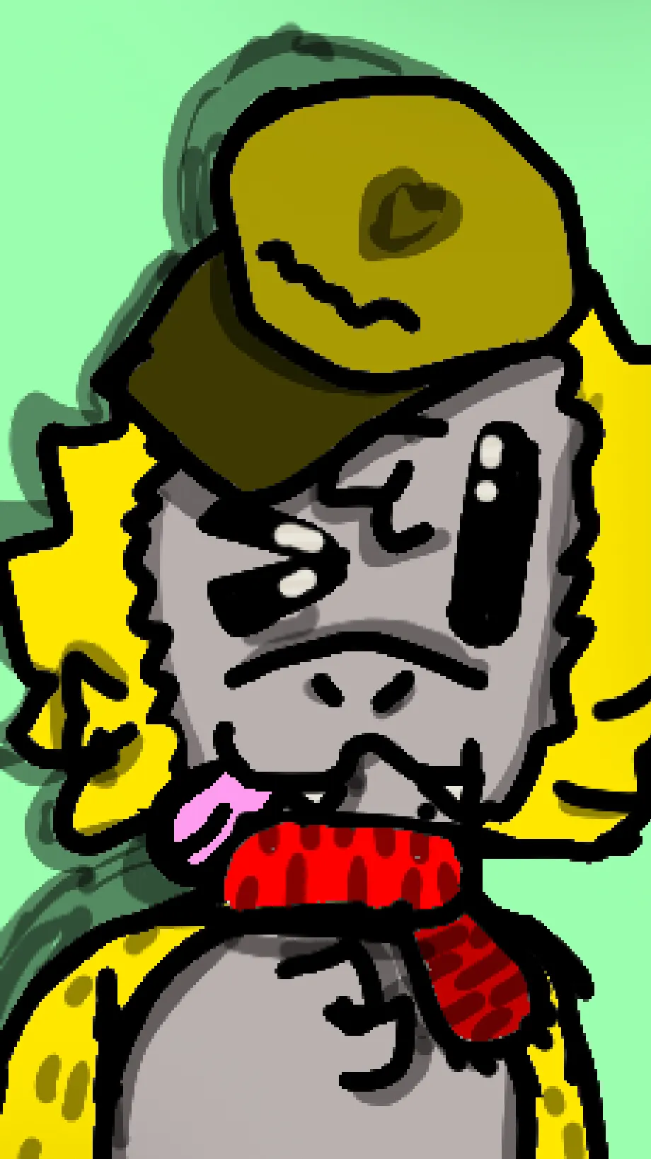 ai character: peanutVR background