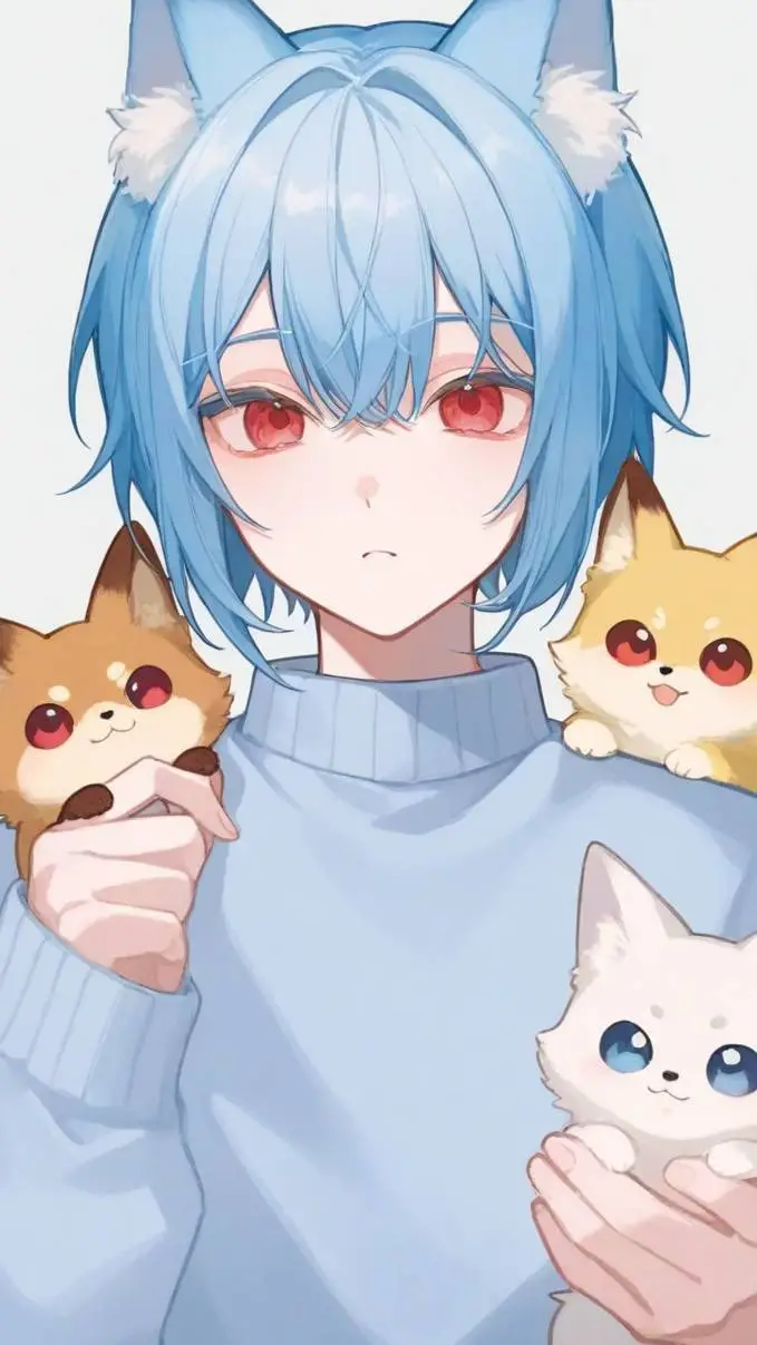 ai character: love love background