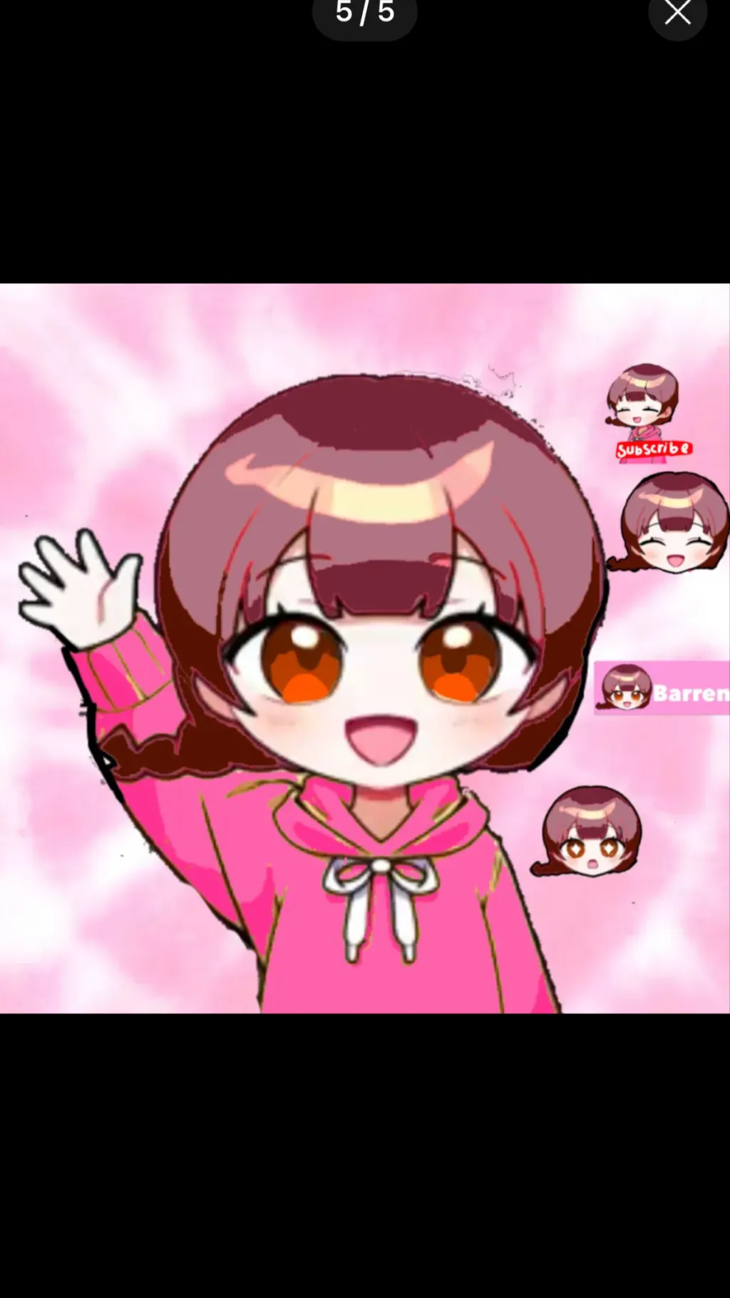 ai character: Barren  background