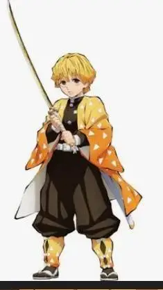 ai character: Zenitsu  background