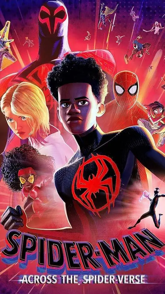 ai character: spider verse  background