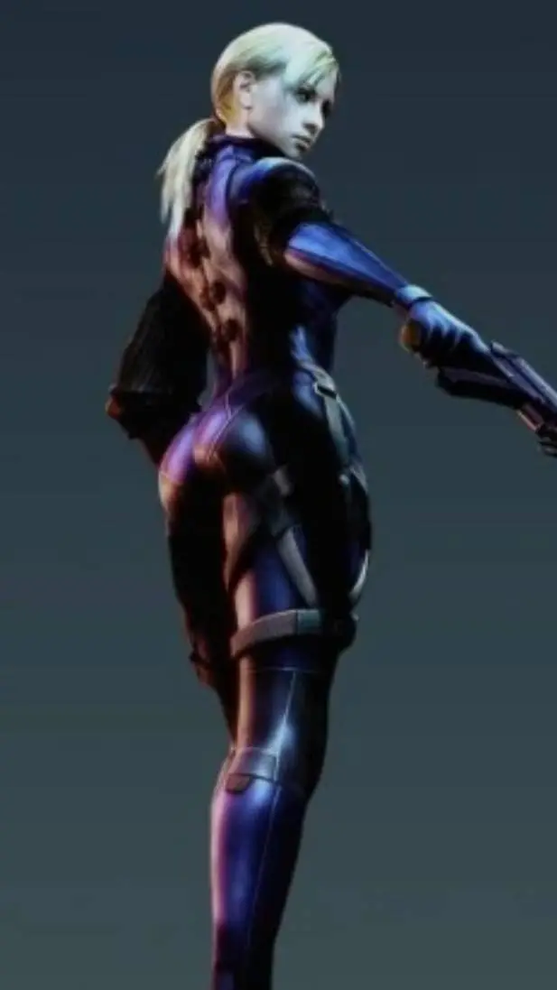 ai character: Jill valentine background