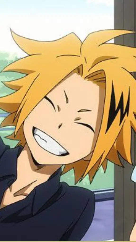 ai character: Denki Kaminari  background