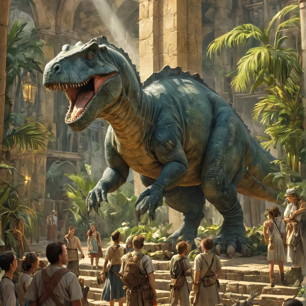 chat with ai character: Dinotopia