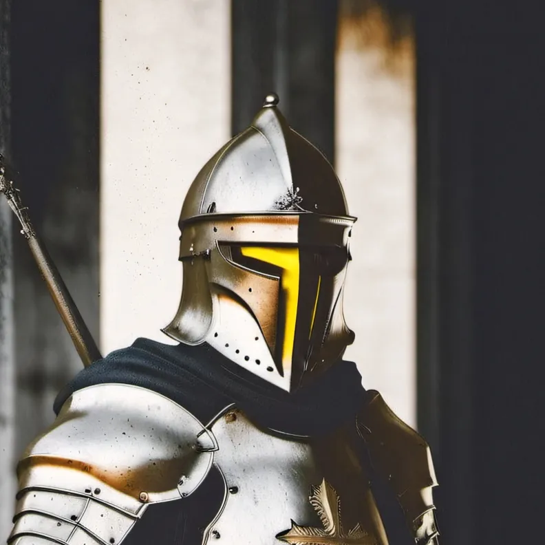 chat with ai character: a medieval knight 
