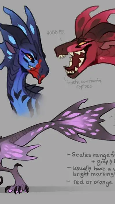ai character: Wings of fire  background