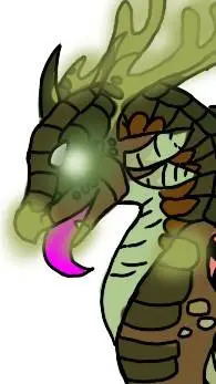 ai character: wings of fire  background