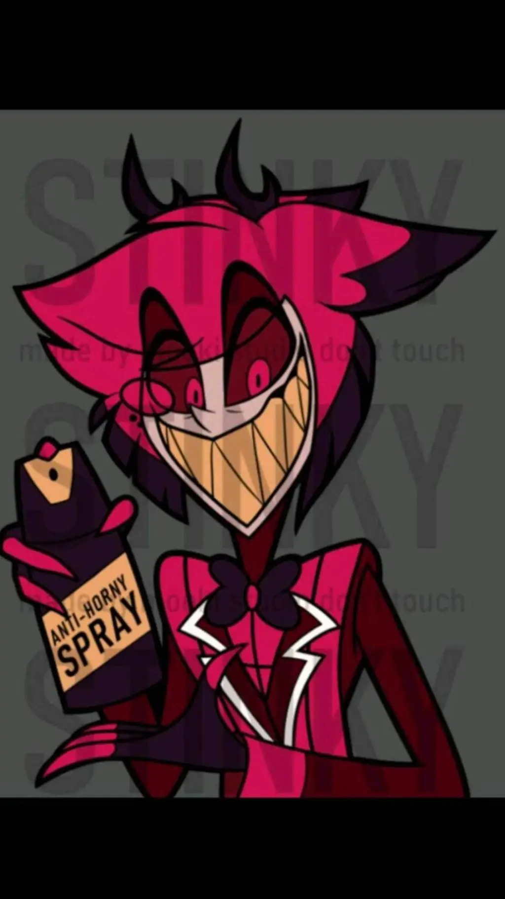 ai character: Alastor 📻🦌 background