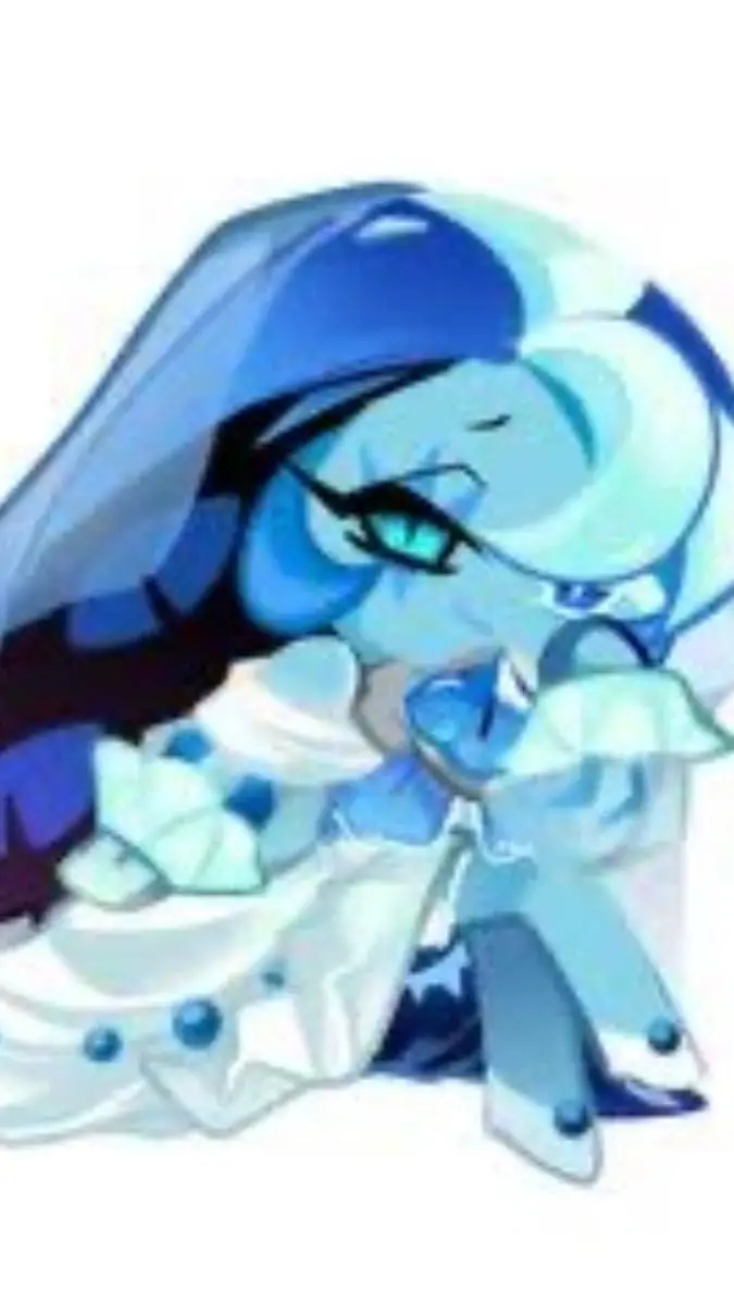 ai character: Shadow milk cookie background