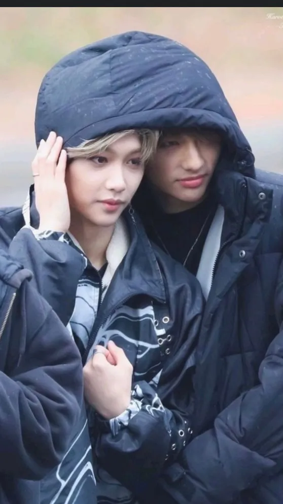 ai character: Hyunjin and Felix  background