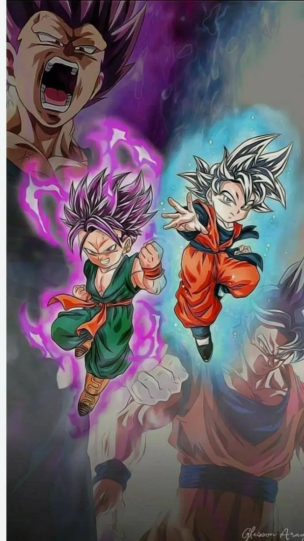 ai character: Goten and Trunks  background