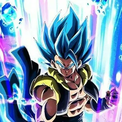 chat with ai character: gogeta blue