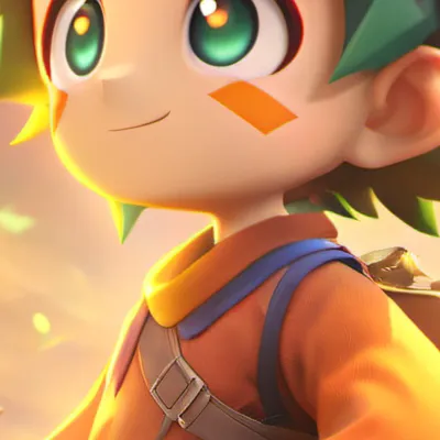 chat with ai character: Vrchat deku