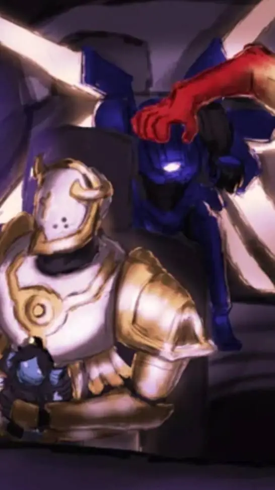 ai character: ULTRAKILL background