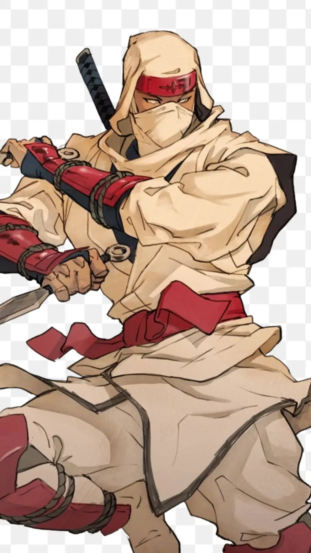 ai character: Shinobi background