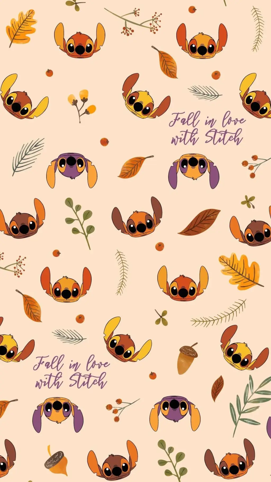 ai character: autumn background