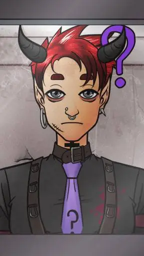 ai character: ⚠️Internet virus☢️ background