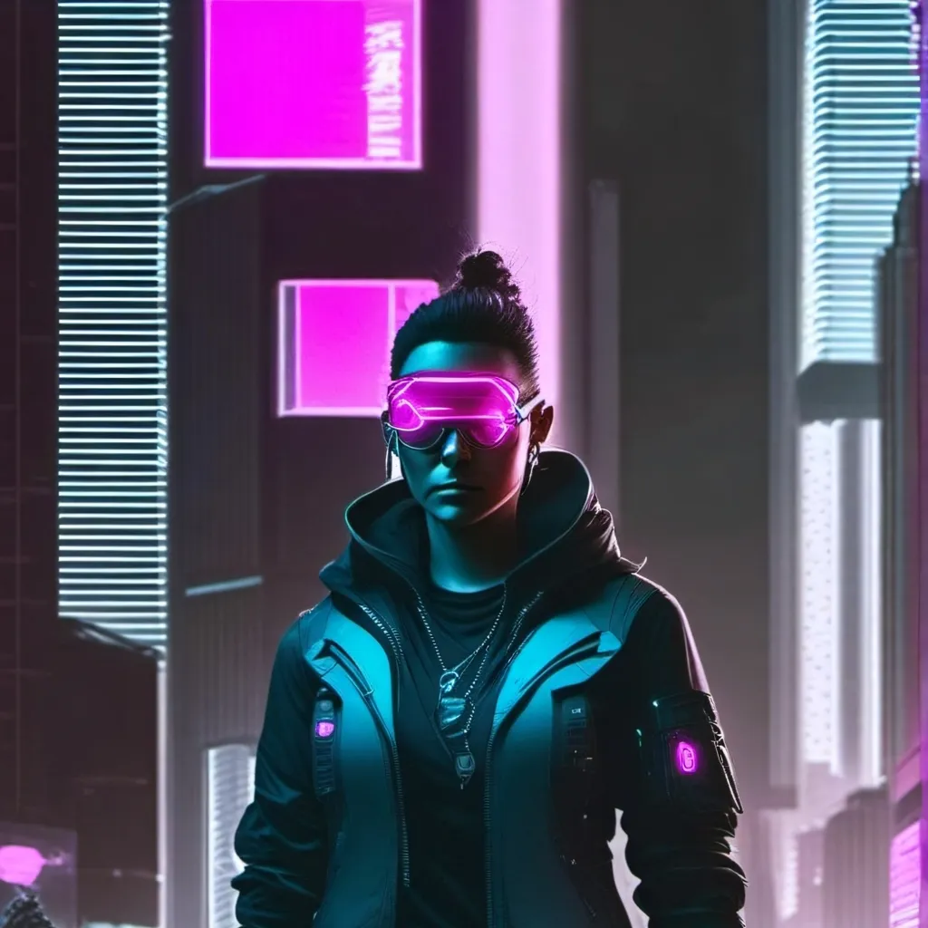 chat with ai character: she knows 