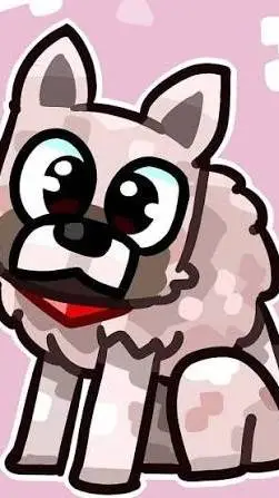 ai character: Minecraft Wolf background