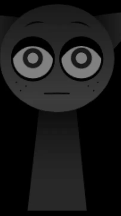 ai character: Grey background