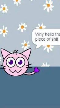 ai character: floofy background