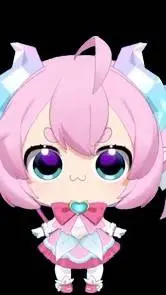 ai character: chibidoki  background