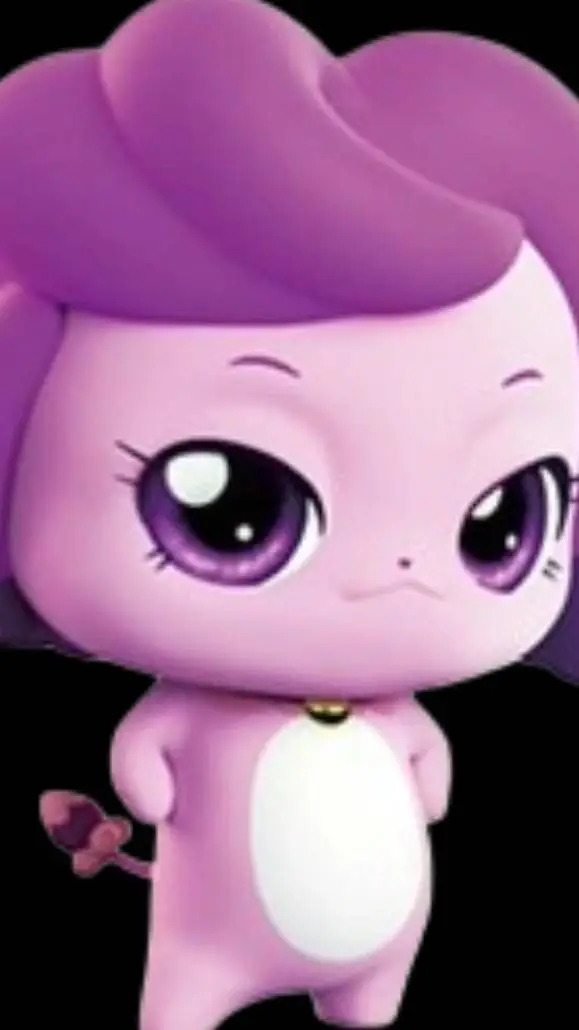 ai character: tutuping  background