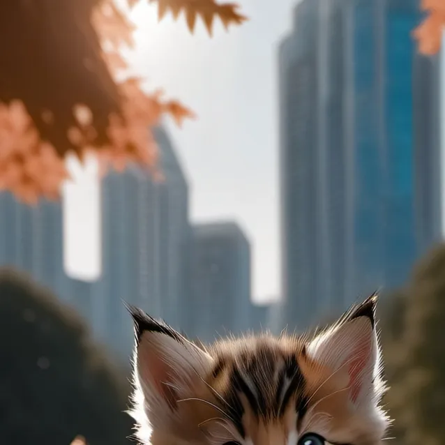 chat with ai character: random cat