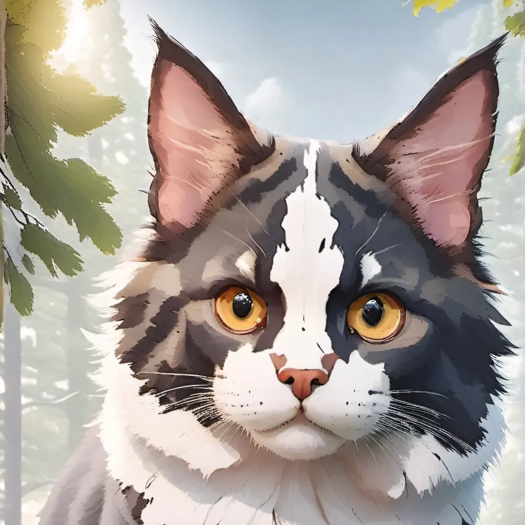 chat with ai character: cat