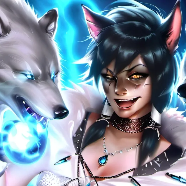 chat with ai character: werwolf girl