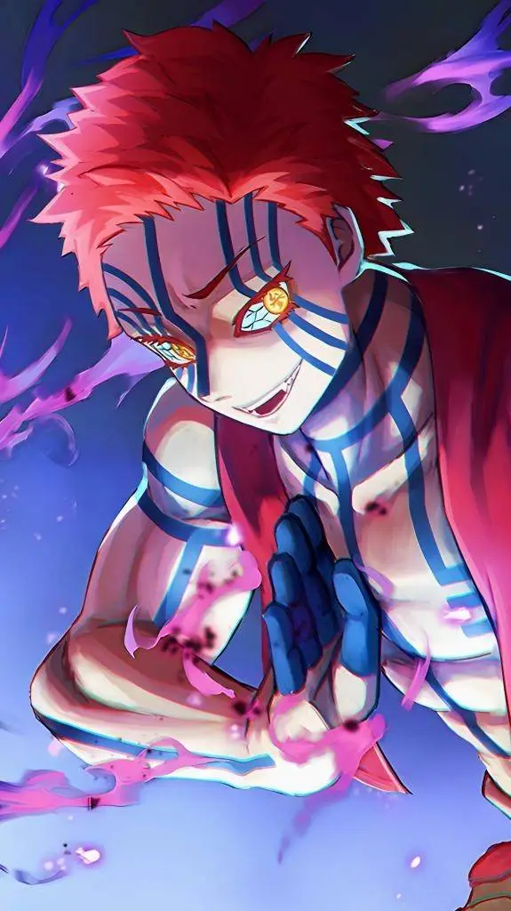 ai character: Akaza VS you background