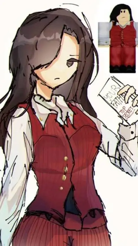 ai character: Agent x flanker background