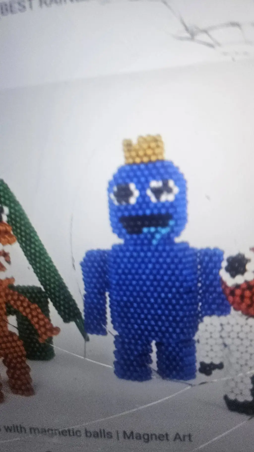 ai character: rainbow friends background