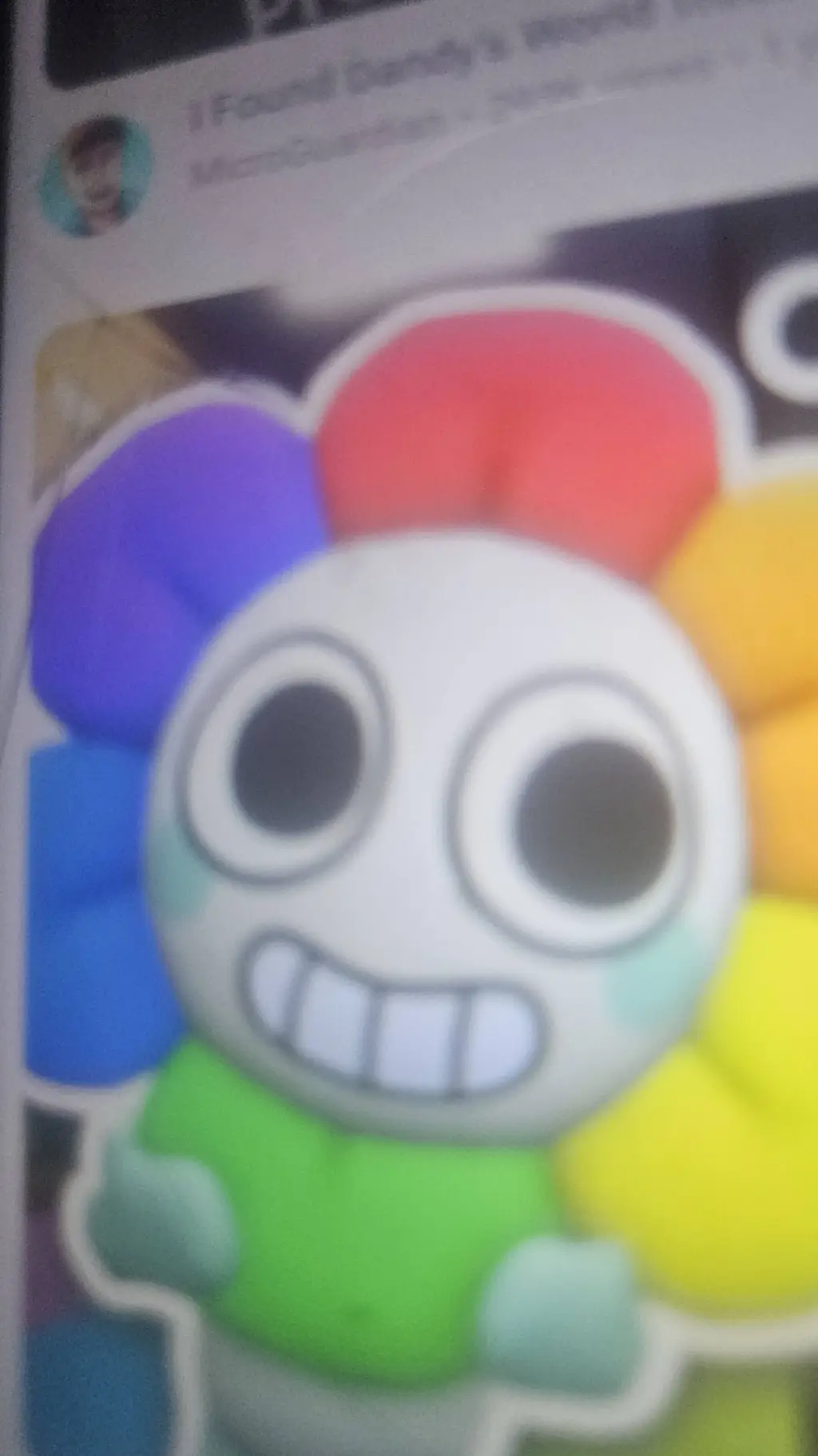 ai character: dandys world background