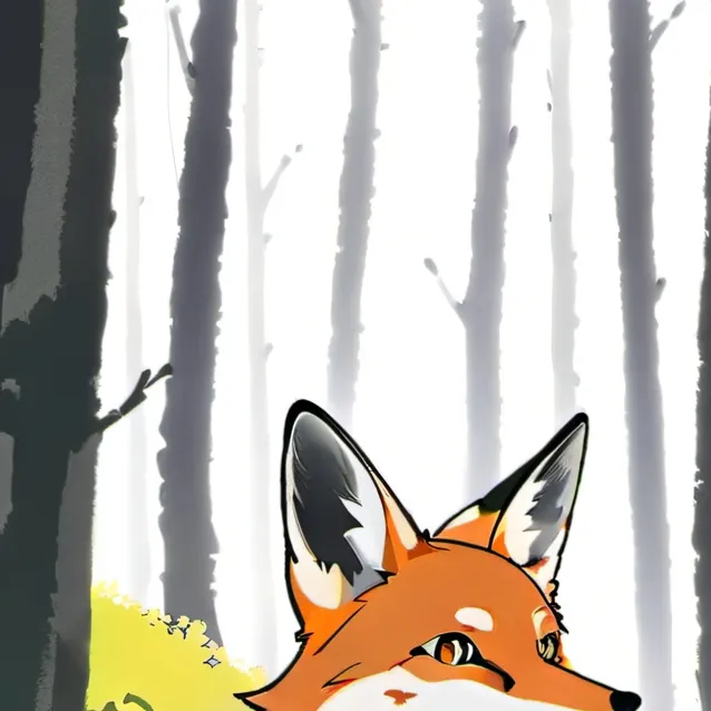 chat with ai character: A fox