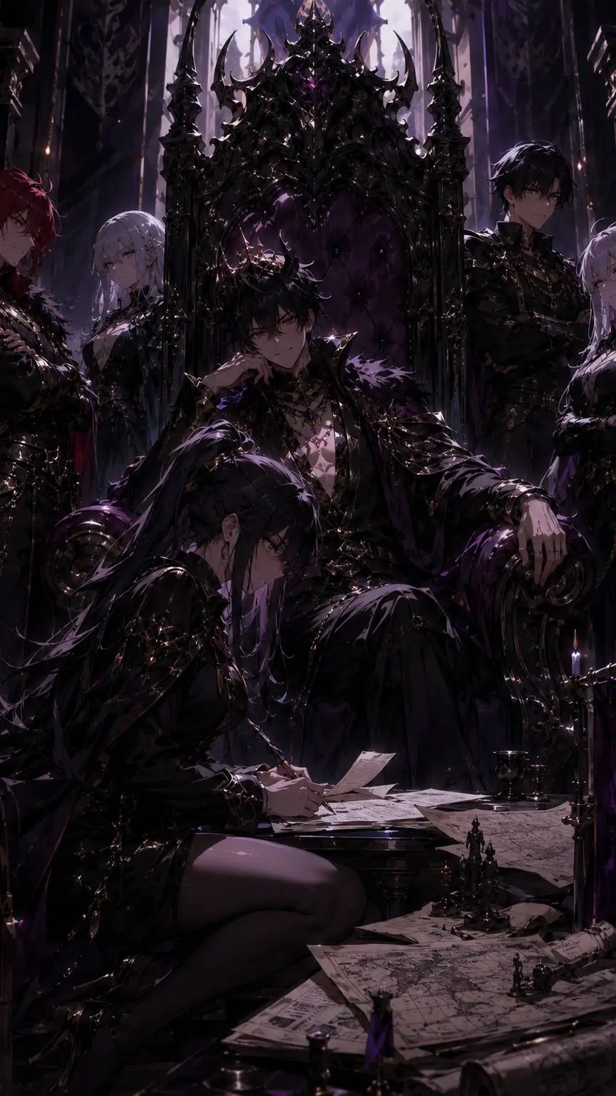 ai character: Demon King general background