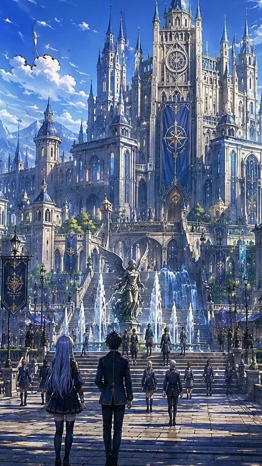 ai character: Academy of Legends background