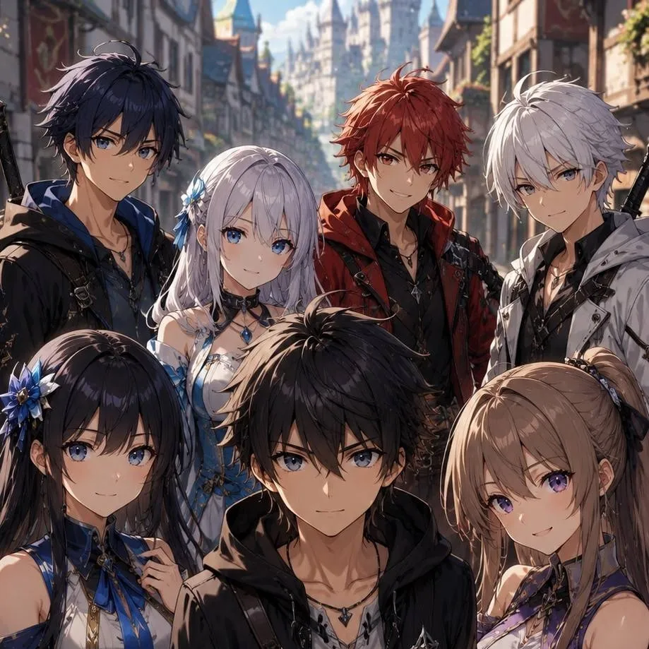 chat with ai character: Ren and friends