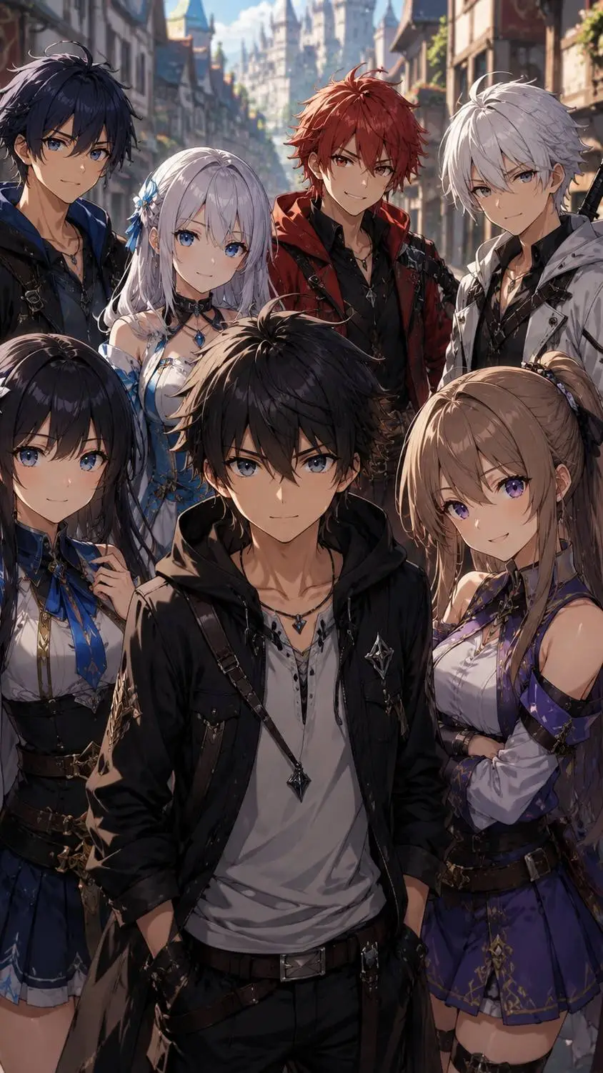 ai character: Ren Tornument  background
