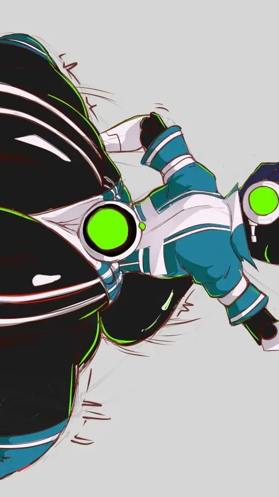 ai character: tempo turbo blast background