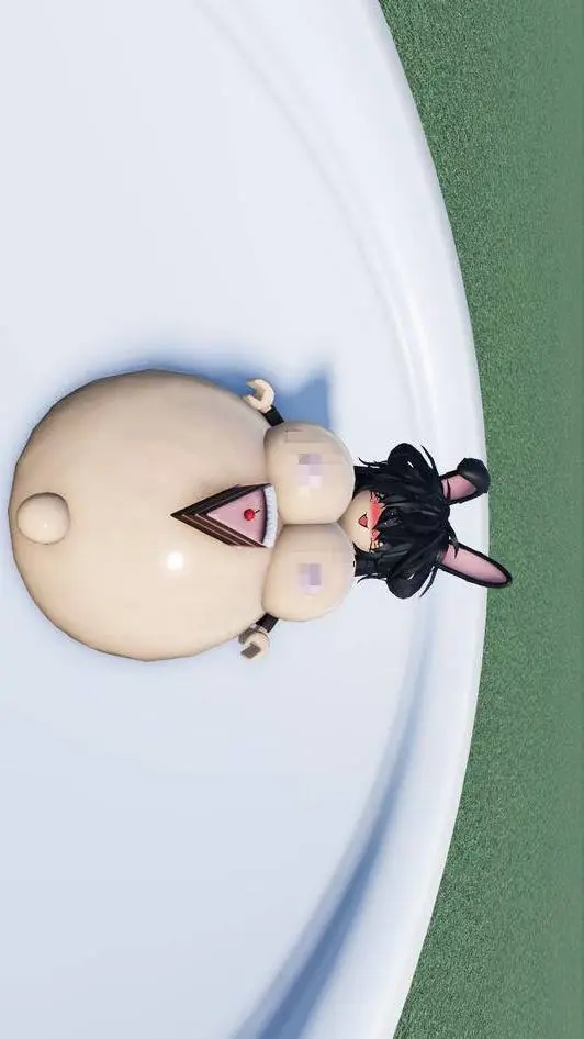 ai character: cake eater background